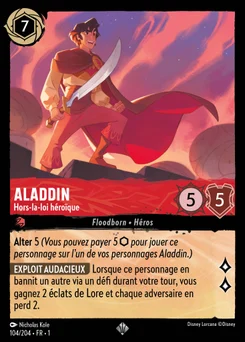 Aladdin - Hors-la-loi héroïque 104/204 Premier Chapitre