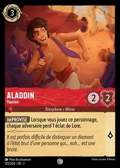 Aladdin - Vaurien 105/204 Premier Chapitre