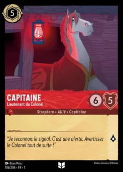 Capitaine - Lieutenant du Colonel 106/204 Premier Chapitre