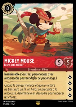 Mickey Mouse - Brave petit tailleur 115/204 Premier Chapitre