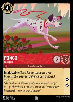 Pongo - Sacripant 120/204 Premier Chapitre