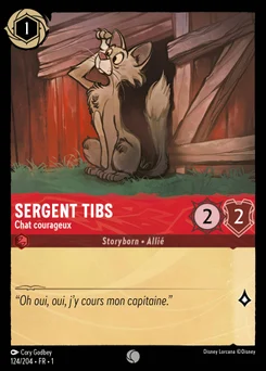 Sergent Tibs - Chat courageux 124/204 Premier Chapitre