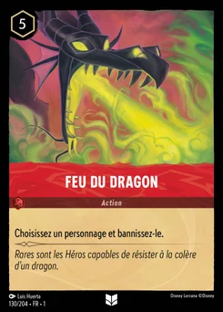 Feu du dragon 130/204 Premier Chapitre