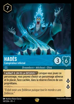 Hadès - Conspirateur infernal 147/204 Premier Chapitre