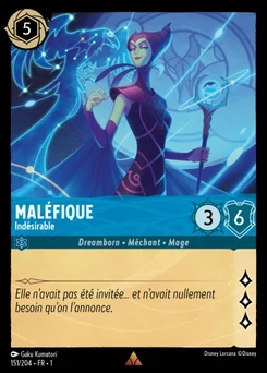 Maléfique - Indésirable 151/204 Premier Chapitre