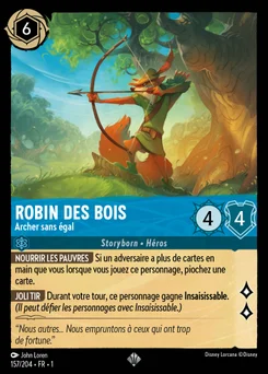 Robin des Bois - Archer sans égal 157/204 Premier Chapitre