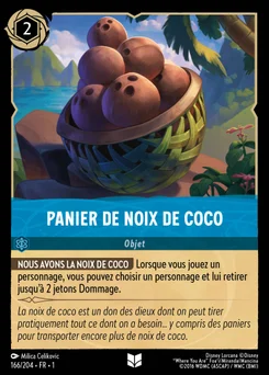 Panier de noix de coco 166/204 Premier Chapitre