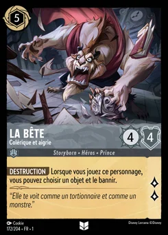 La Bête - Colérique et aigrie 172/204 Premier Chapitre