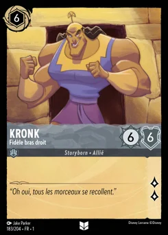 Kronk - Fidèle bras droit 183/204 Premier Chapitre