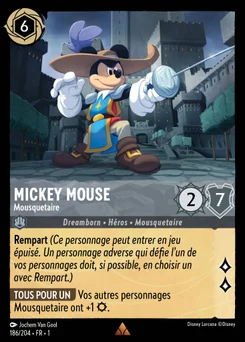 Mickey Mouse - Mousquetaire 186/204 Premier Chapitre