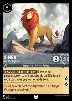 Simba - Héritier légitime 190/204 Premier Chapitre
