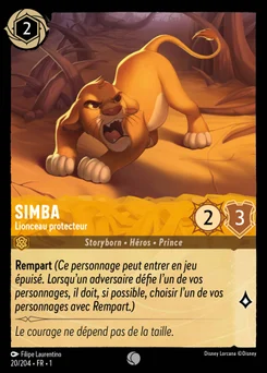 Simba - Lionceau protecteur 20/204 Premier Chapitre
