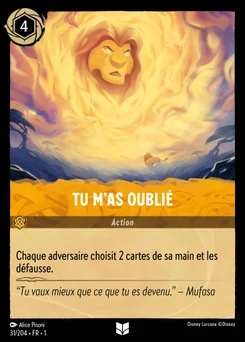 Tu m'as oublié 31/204 Premier Chapitre