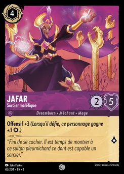 Jafar - Sorcier maléfique 45/204 Premier Chapitre