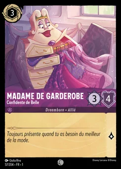Madame de Garderobe - Confidente de Belle 57/204 Premier Chapitre