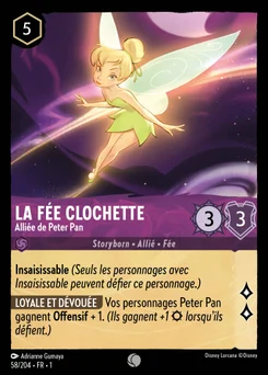 La Fée Clochette - Alliée de Peter Pan 58/204 Premier Chapitre