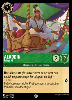 Aladdin - Prince Ali 69/204 Premier Chapitre