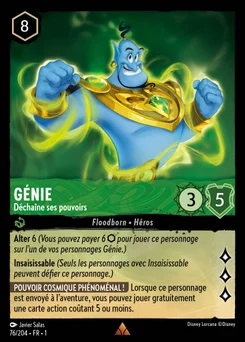Génie - Déchaîne ses pouvoirs 76/204 Premier Chapitre