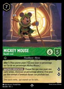 Mickey Mouse - Bandit rusé 88/204 Premier Chapitre