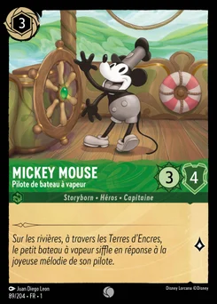Mickey Mouse - Pilote de bateau à vapeur 89/204 Premier Chapitre