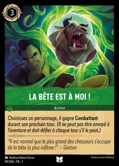 La Bête est à moi ! 99/204 Premier Chapitre