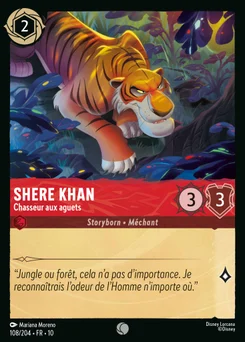 Shere Khan - Chasseur aux aguets 108/204 Lueurs dans les Profondeurs