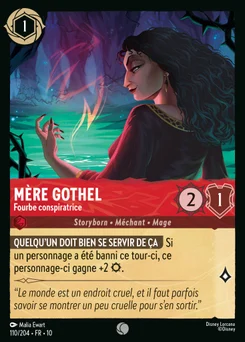 Mère Gothel - Fourbe conspiratrice 110/204 Lueurs dans les Profondeurs