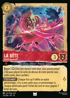 La Bête - Noble agressif 113/204 Lueurs dans les Profondeurs
