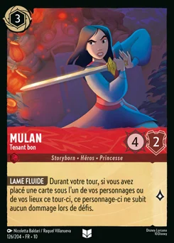 Mulan - Tenant bon 126/204 Lueurs dans les Profondeurs