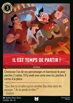 Il est temps de partir ! 131/204 Lueurs dans les Profondeurs