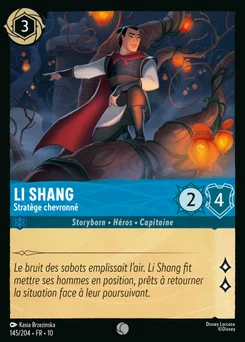 Li Shang - Stratège chevronné 145/204 Lueurs dans les Profondeurs