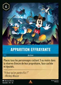 Apparition effrayante 165/204 Lueurs dans les Profondeurs