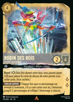 Robin des Bois - Archer éphémère 171/204 Lueurs dans les Profondeurs
