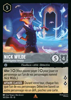 Nick Wilde - Investigateur tenace 187/204 Lueurs dans les Profondeurs