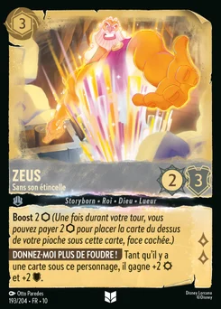 Zeus - Sans son étincelle 193/204 Lueurs dans les Profondeurs
