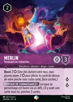 Merlin - Terminant ses recherches 209/204 Lueurs dans les Profondeurs