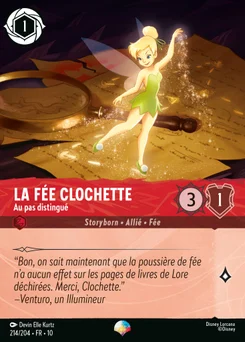 La Fée Clochette - Au pas distingué 214/204 Lueurs dans les Profondeurs