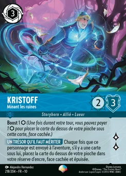 Kristoff - Minant les ruines 218/204 Lueurs dans les Profondeurs