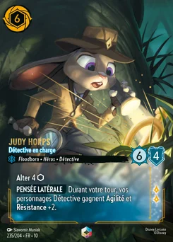 Judy Hopps - Détective en charge 235/204 Lueurs dans les Profondeurs