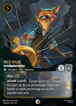Nick Wilde - Investigateur tenace 239/204 Lueurs dans les Profondeurs