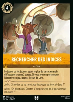 Rechercher des indices 26/204 Lueurs dans les Profondeurs