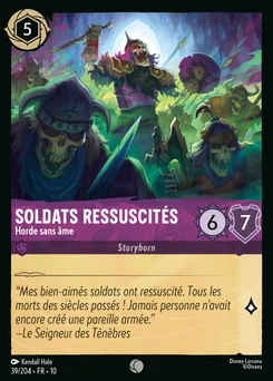 Soldats ressuscités - Horde sans âme 39/204 Lueurs dans les Profondeurs