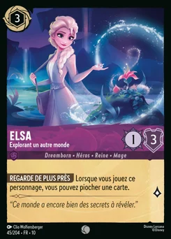 Elsa - Explorant un autre monde 45/204 Lueurs dans les Profondeurs