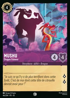 Mushu - Dragon frimeur 46/204 Lueurs dans les Profondeurs