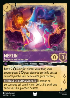 Merlin - Terminant ses recherches 58/204 Lueurs dans les Profondeurs