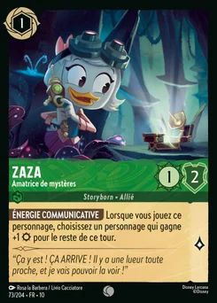 Zaza - Amatrice de mystères 73/204 Lueurs dans les Profondeurs
