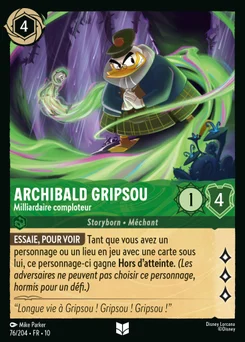 Archibald Gripsou - Milliardaire comploteur 76/204 Lueurs dans les Profondeurs