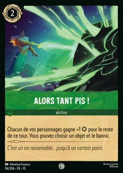 Alors tant pis ! 94/204 Lueurs dans les Profondeurs