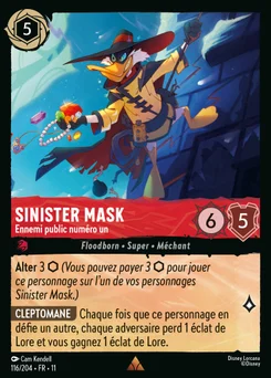 Sinister Mask - Ennemi public numéro un 116/204 Givresort