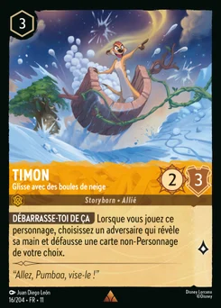 Timon - Glisse avec des boules de neige 16/204 Givresort